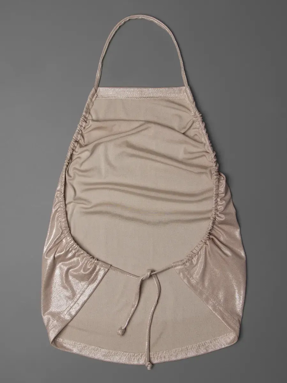 Летний топ для девочки на завязках