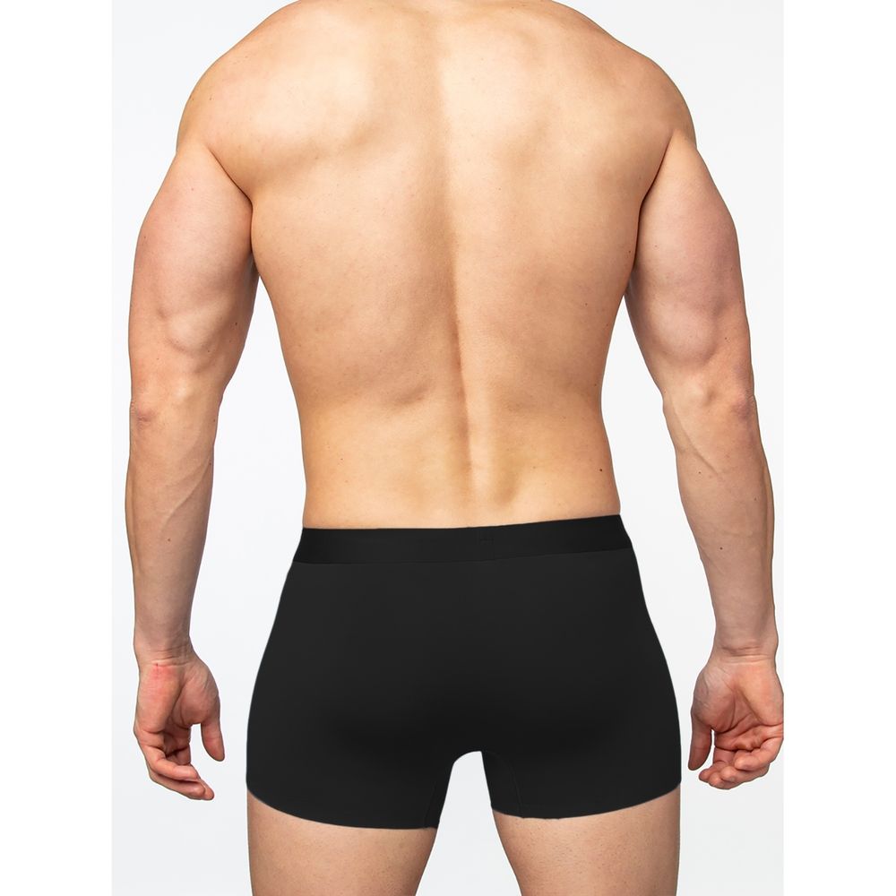 Мужские трусы боксеры черные Sergio Dallini SD2908-4