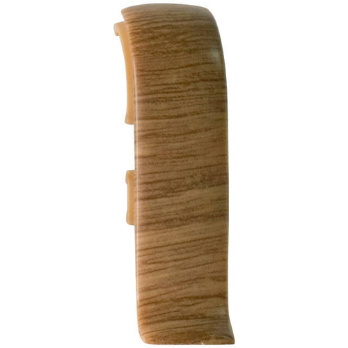 Соединитель для плинтуса ПВХ 56мм №180 Дуб античный