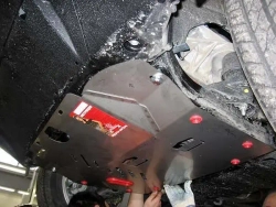 Защита картера и КПП Sheriff для Toyota Highlander I (U20) 2001-2007 арт.24.0505