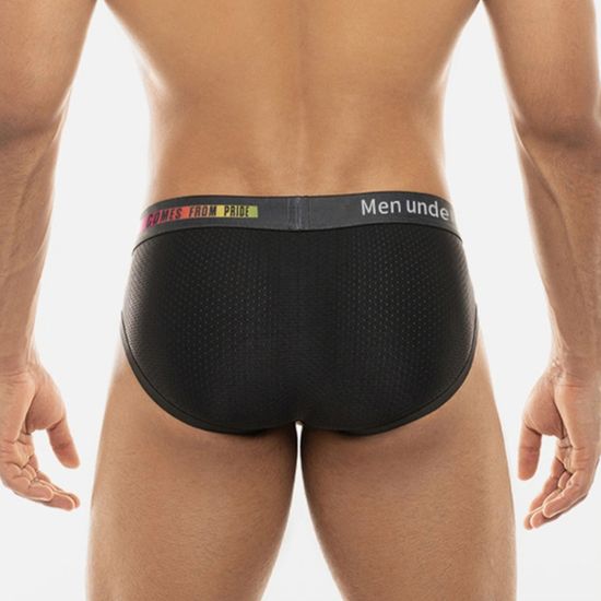 Мужские трусы брифы черные PUMP! MP292-2