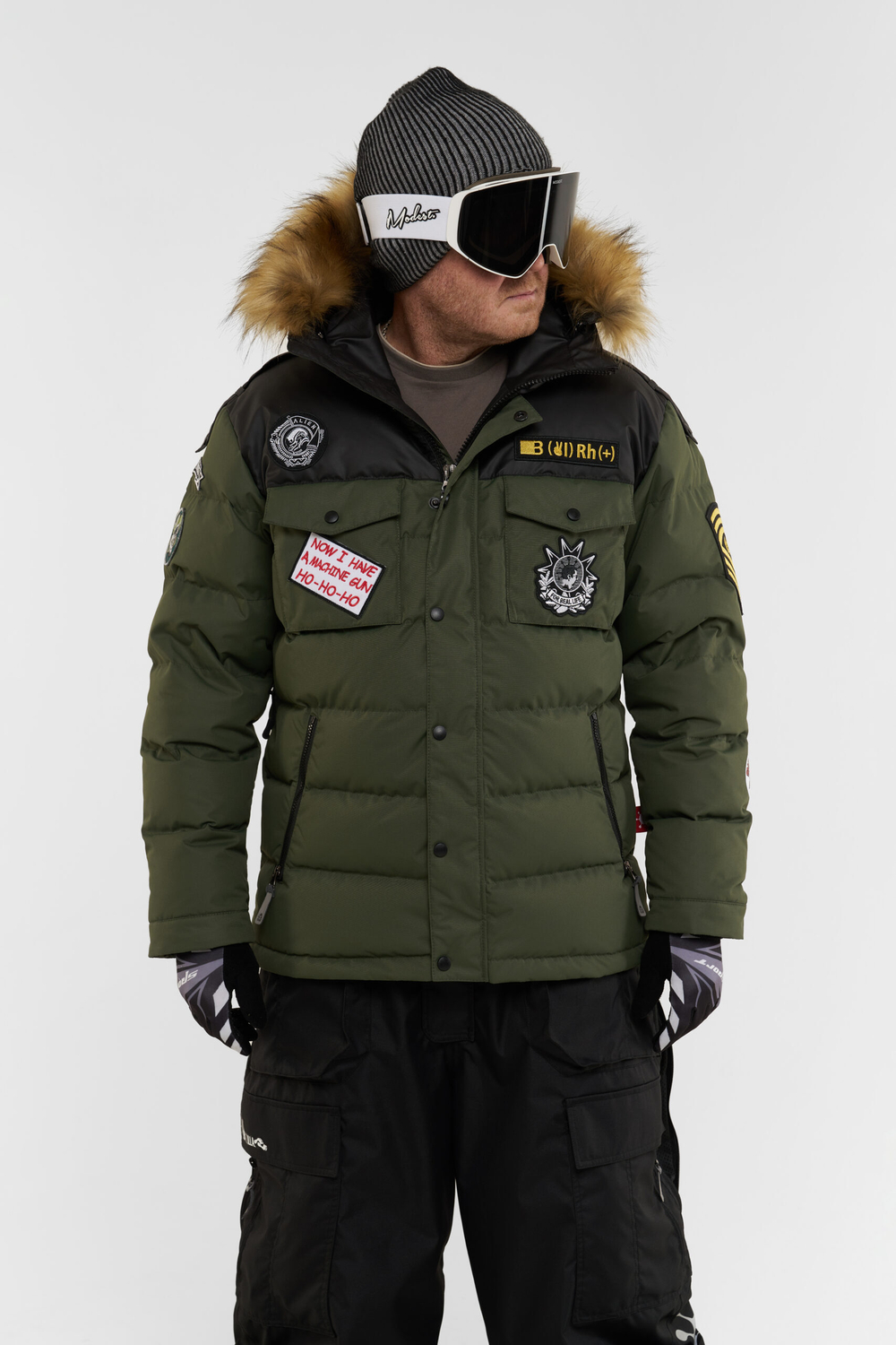 КУРТКА МУЖСКАЯ ПУХОВАЯ VIRUS BATZZILLA ARMY