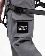 Джоггеры Jogger Street Night Rave Серые