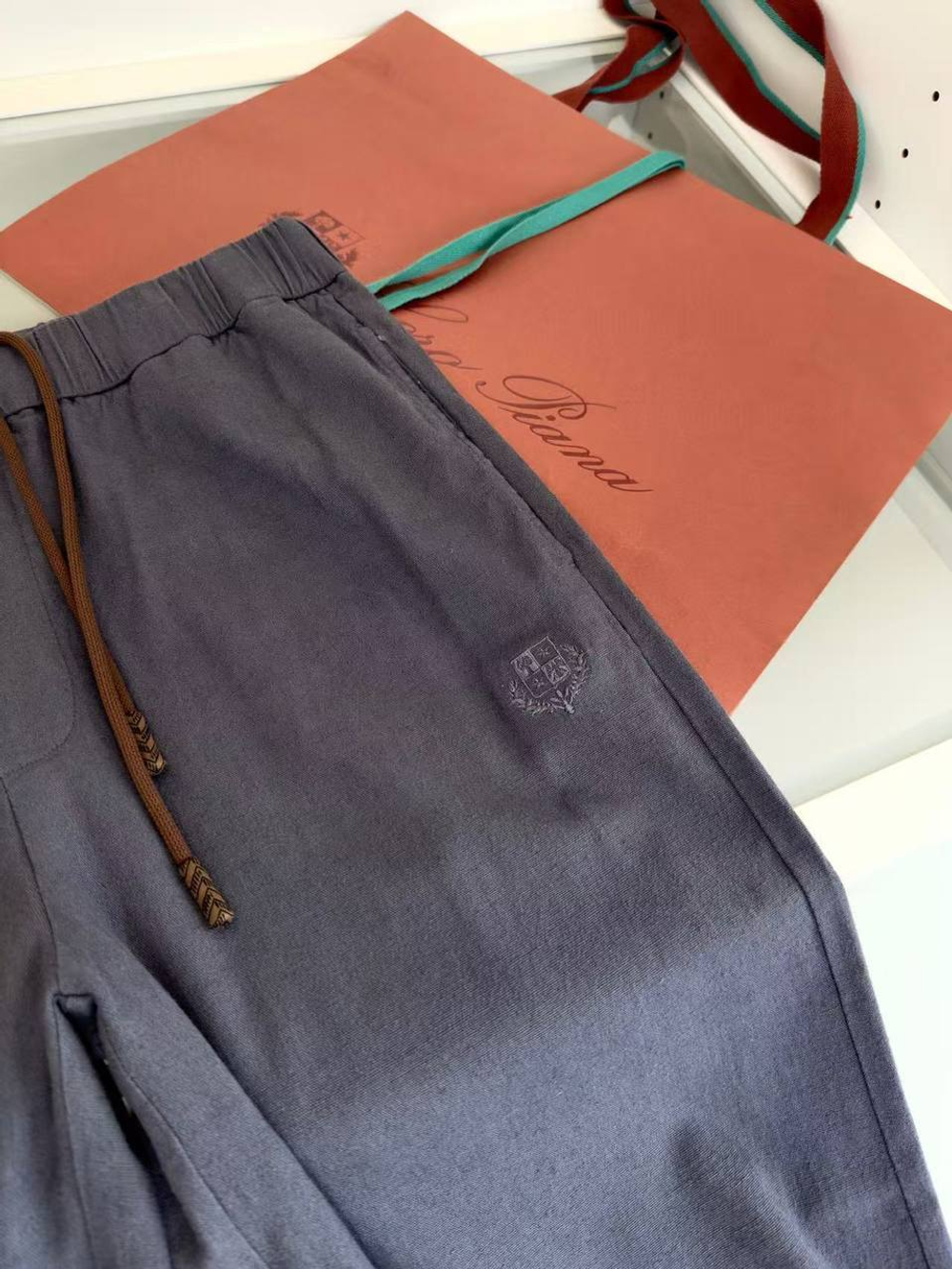 Льняные брюки Loro Piana