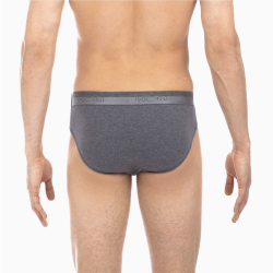 Мужские трусы брифы серые HOM HO1 Mini Briefs HO1 359521_4000ZU