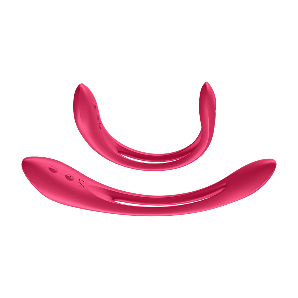 Вибромассажер Satisfyer Elastic Joy, красный