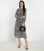 Кожаная сумка через плечо k/ikonik 2.0 cb lock Karl Lagerfeld - черный(240W3084)