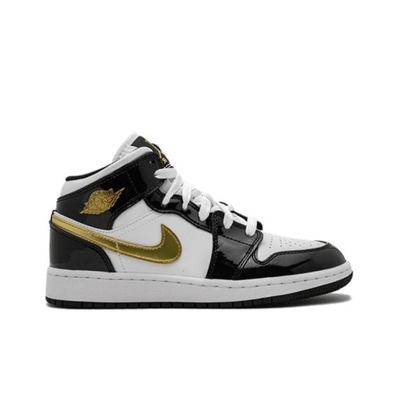 Иордания Air Jordan 1 Детские баскетбольные кроссовки МИД Топ Юнисекс