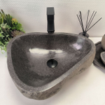 Раковина из речного камня RS-62804 (51*41*15) 56