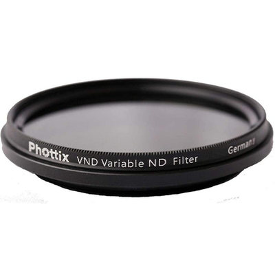 Светофильтр Phottix VND Variable Filter 55mm нейтрально серый, регулируемый