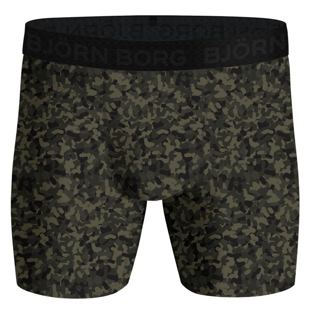 Мужские спортивные боксеры Björn Borg Performance Boxer 2P - зеленый