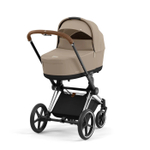 Коляска Cybex Priam IV 2 в 1 цвет Cozy Beige на шасси Chrome Brown