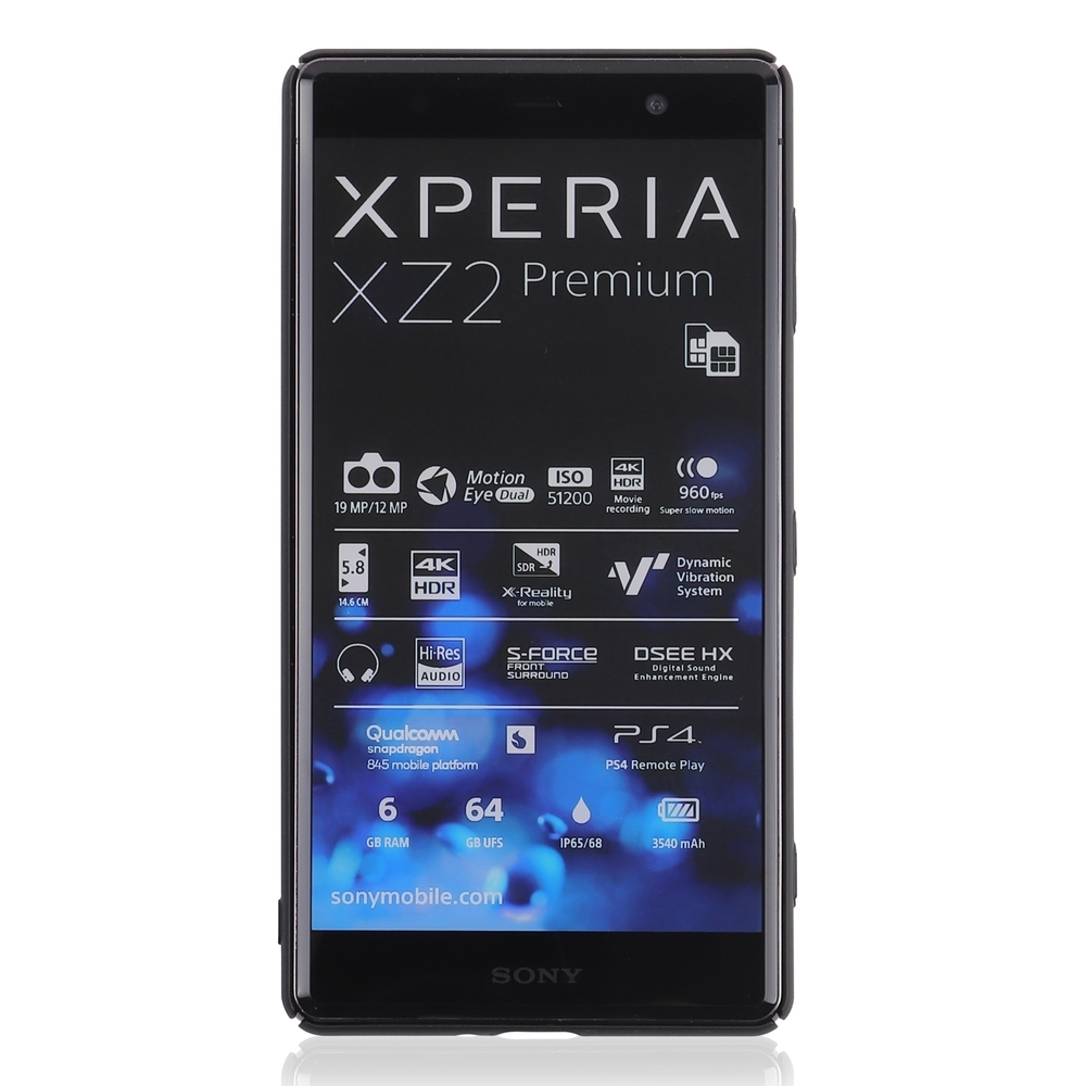 Чехол ROSCO для Sony Xperia XZ2 Premium оптом (арт. XZ2P-4SIDE-ST-BLACK)