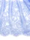 01-45 Кружево шантильи 24 см, голубой 3090