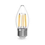 Лампа Gauss LED Filament Свеча 7W E27 550 lm 2700K 103802107
