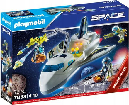 Конструктор Playmobil Space - Миссия космического корабля, Космический шаттл - Плеймобиль 71368