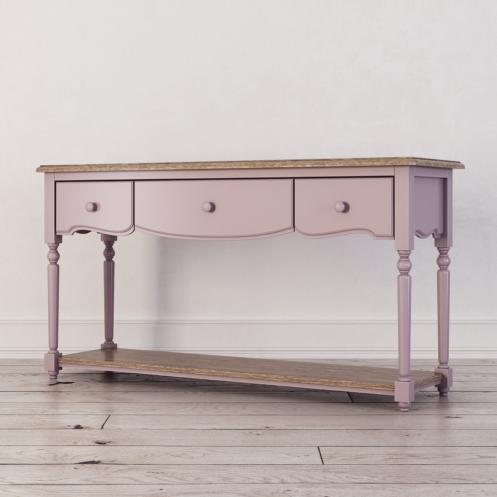 Консоль с 3-я ящиками и полкой Leblanc