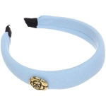 Ободок для волос «МАРЦИПАН», кларис, ширина 2,5см, микс 6 цветов ( в пакете с подвесом)