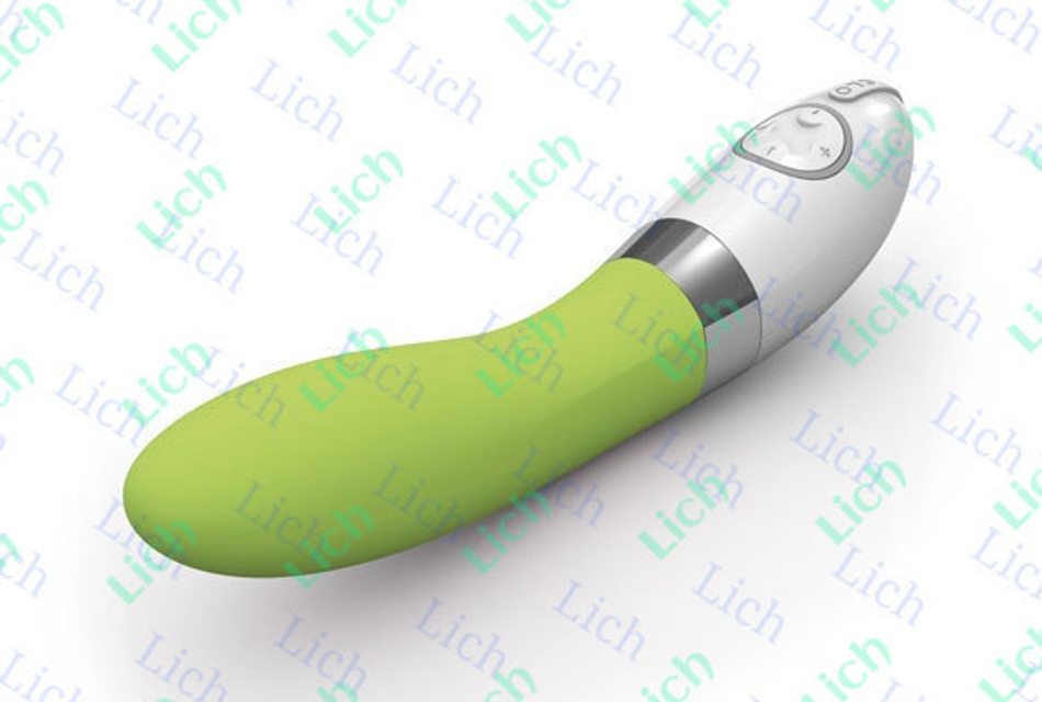 Зеленый элегантный вибратор Liv Lime Green (LELO)