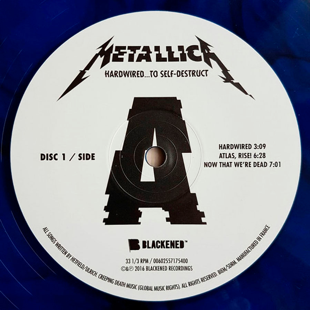Metallica / Hardwired...To Self-Destruct (Deluxe Edition)(Coloured Vinyl)(3LP+CD)
