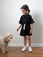 Платье в сад спортивное на завязках детское