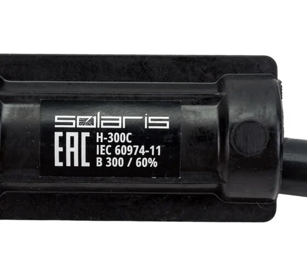 Сварочный комплект для MMA сварки до 200 А, 2+2 метра, SOLARIS