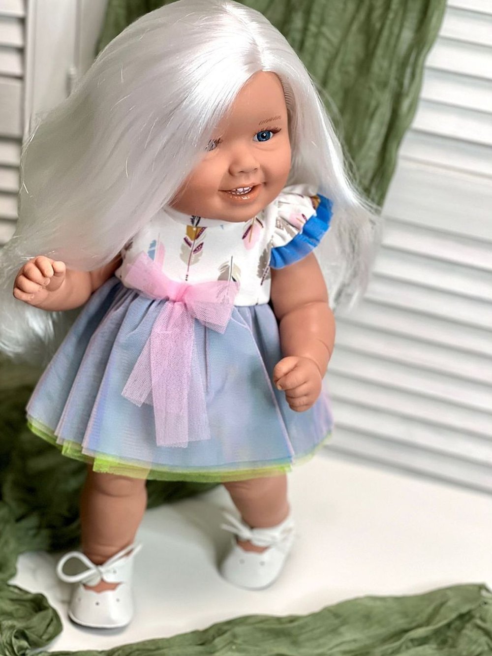 Кукла Manolo Dolls виниловая Diana 47см в пакете (7246) Вывод из ассортимента