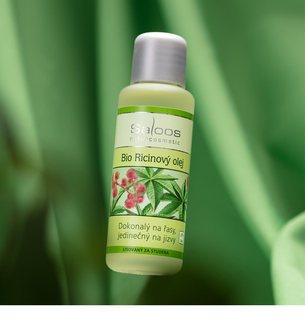 Saloos Cold Pressed Oils Bio Castor - касторовое масло для лица и тела /   50  ml  / GTIN 8594031325956