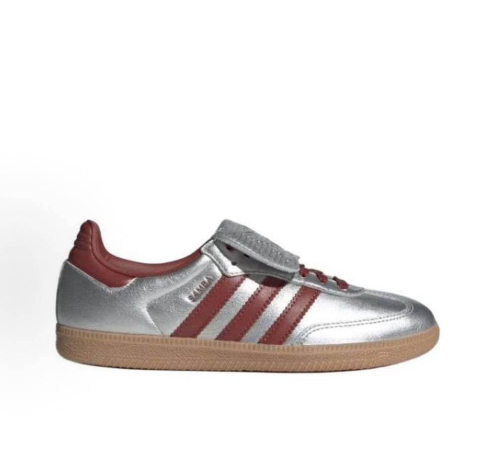 Adidas Samba LT Silver Metallic Ruby Gum