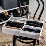 Органайзер для вещей IKEA STUK (СТУК), Белый, 34x51x10 см