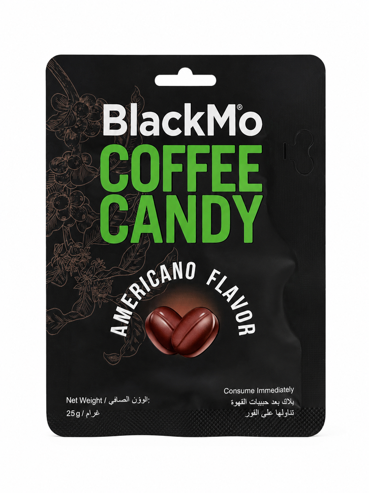 Карамель BlackMo Со вкусом кофе американо 250 г x 4 шт