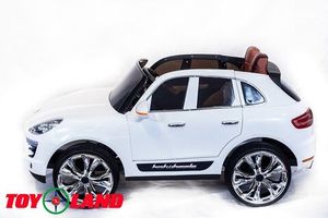 Детский электромобиль Toyland Porsche Macan белый