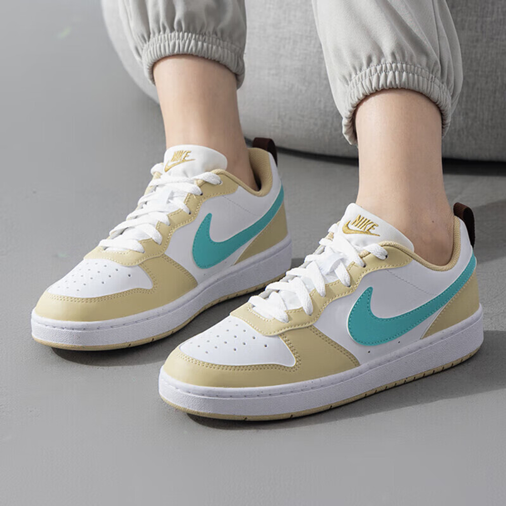 Женские кроссовки Nike Court Borough Low Recraft 'White Gold Mint' HM3726-731