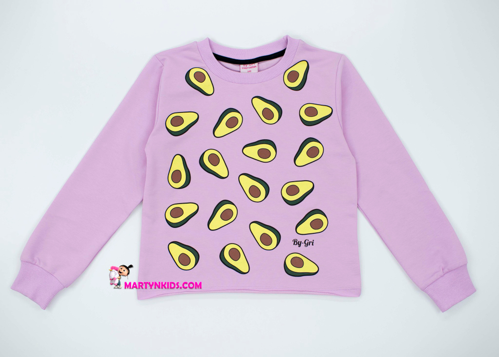 лонгслив много Авокадо 2749