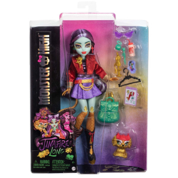 Monster High - Джинафайр Длиннобазовая кукла + питомец HYV58