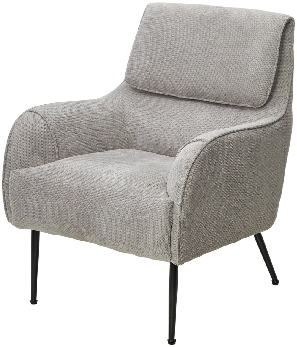 Кресло М-City DISAUR магда (Magda) Cato-16 Серый, ткань, Черный каркас