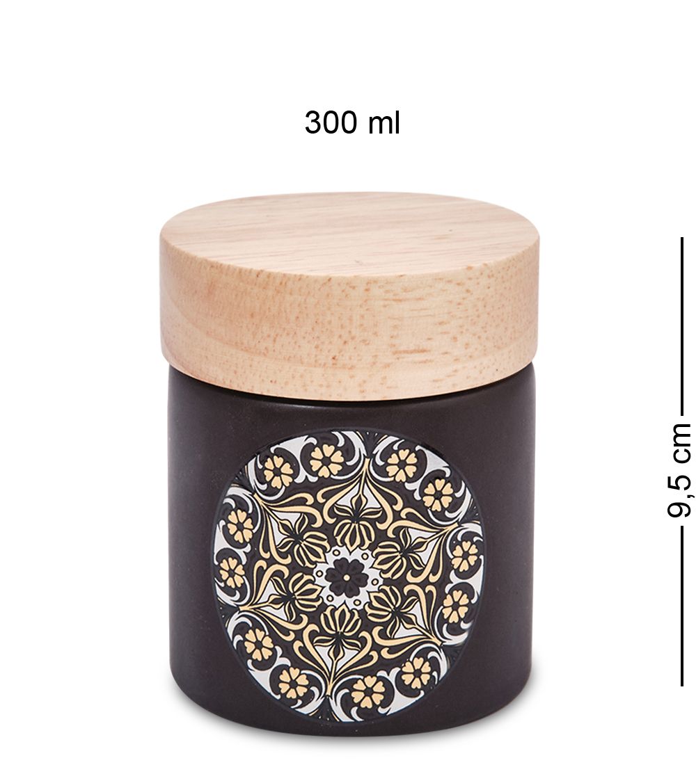 TJ-20/2 Керамическая банка мал. с крышкой