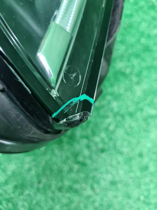 Битая Фара правая Mercedes C w205 (2018-2023) LED