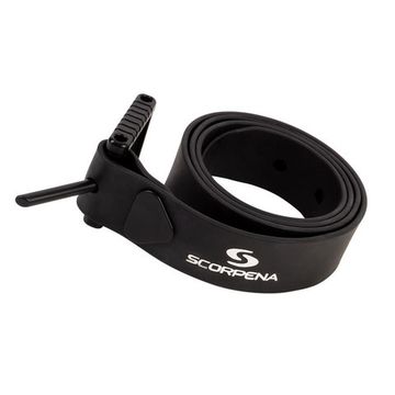 Ремень Scorpena F с пластиковой марсельской пряжкой черный