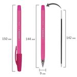 Ручки шариковые масляные ЮНЛАНДИЯ, НАБОР 5 шт., 5 цветов, "АНТИБАКТЕРИАЛЬНЫЕ", узел 0,7 мм, линия письма 0,35 мм, 143349, OBP384