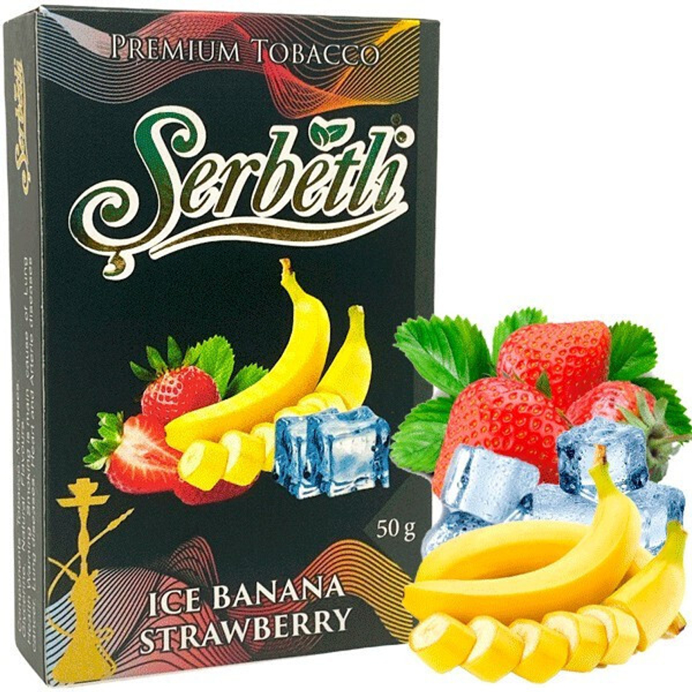 Serbetli - Ice Banana Strawberry (50g)