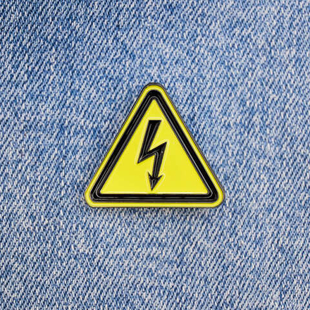 Значок Осторожно, высокое напряжение!