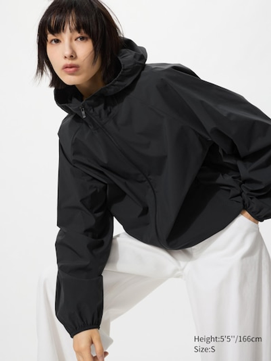 UNIQLO Парка, черный