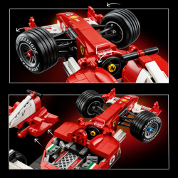 Конструктор LEGO Icons Ferrari F 2102 113752004 и Михаэль Шумахер — фото 12