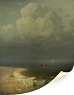 "Ладожское озеро", Куинджи А. И., картина для интерьера (репродукция)