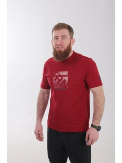 Базовая футболка красная
