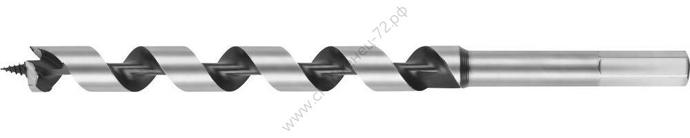 URAGAN 16x235/160мм, сверло левиса по дереву, шестигранный хвостовик