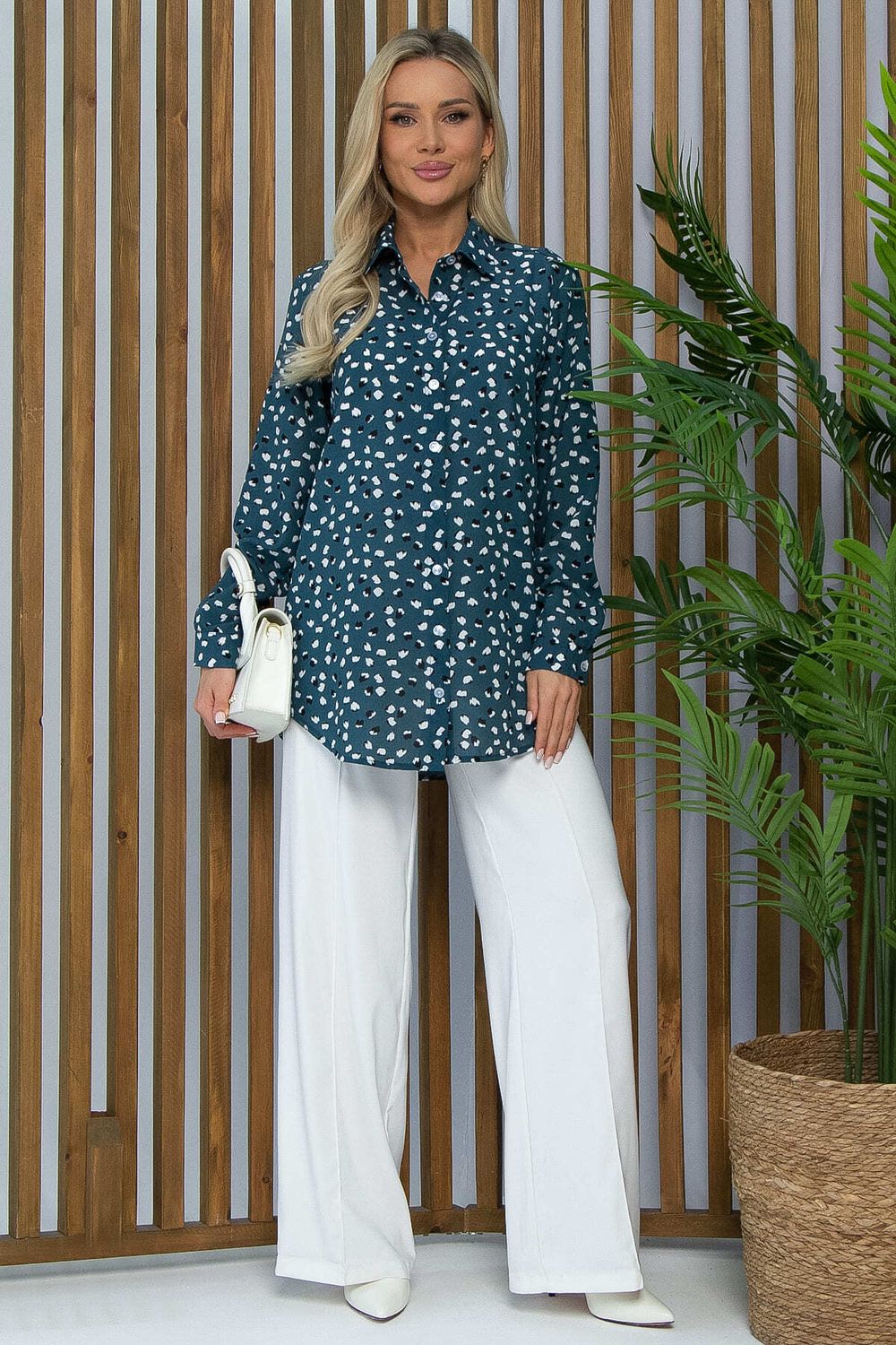 Рубашка Надель (изумруд) Б13474-16М LT Collection