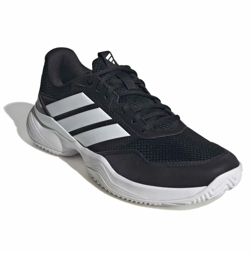 Buty tenisowe Adidas GameCourt 3 M Clay - core black/footwear white/footwear white
