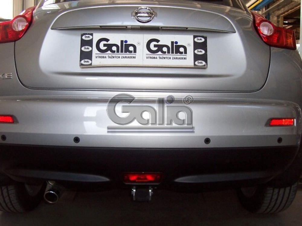 Фаркоп оцинкованный Galia N053C для Nissan Juke 2011- 2WD(паспорт и сертификат в комплекте)(без электрики)